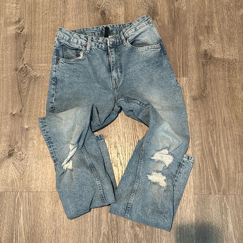 H&M Distressed Knee Jeans